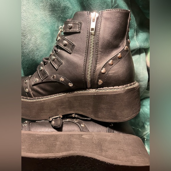 Demonia Cult Emily-315 US Women’s 10 Gothic Platform Boot - Picture 7 of 13